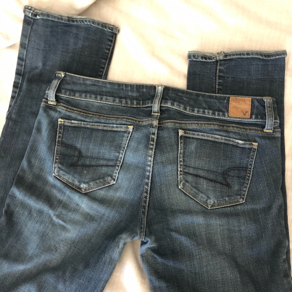 Americans Eagle Straight Leg Jeans long inseam